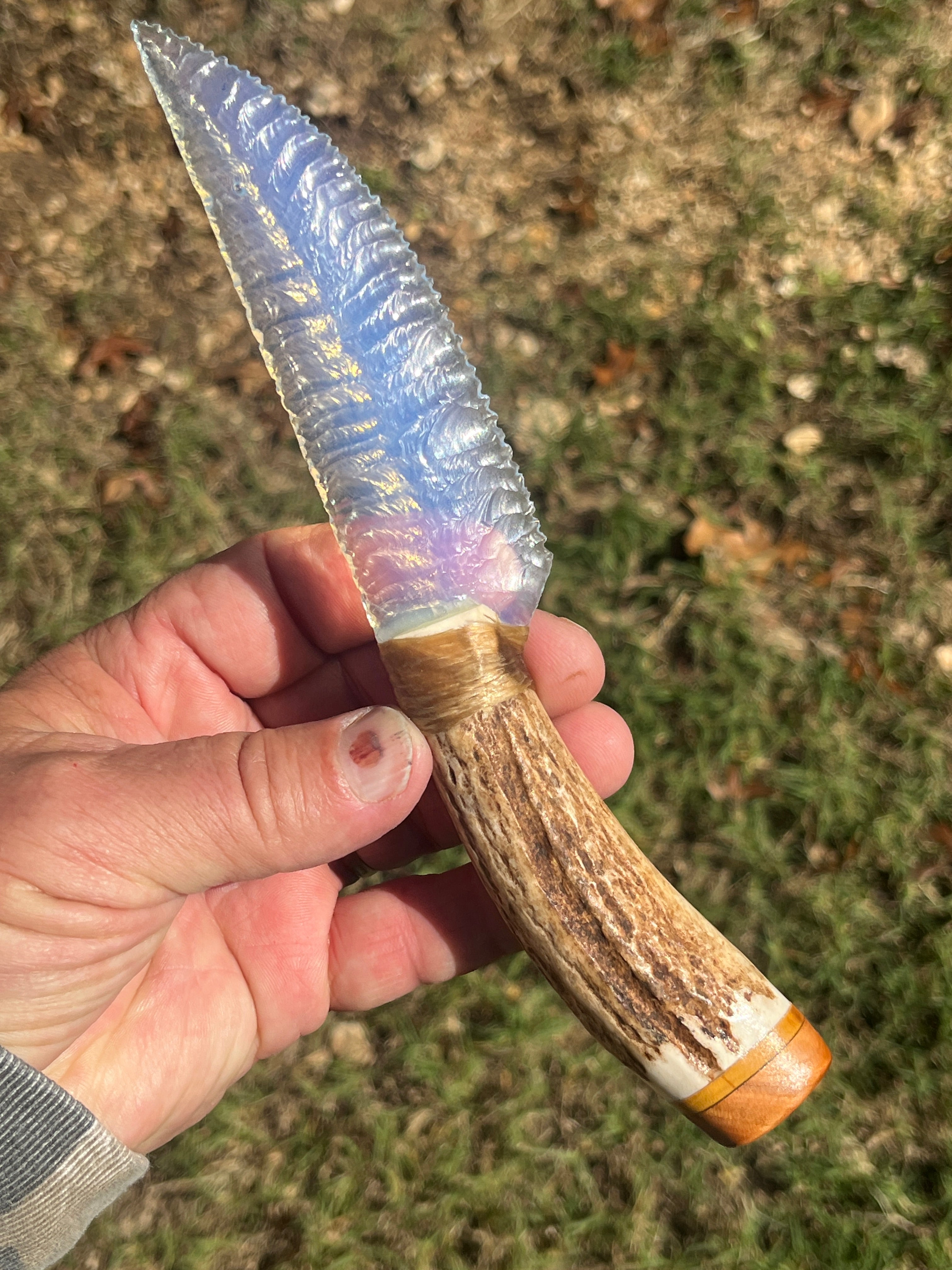 Opalite knife #321 ￼