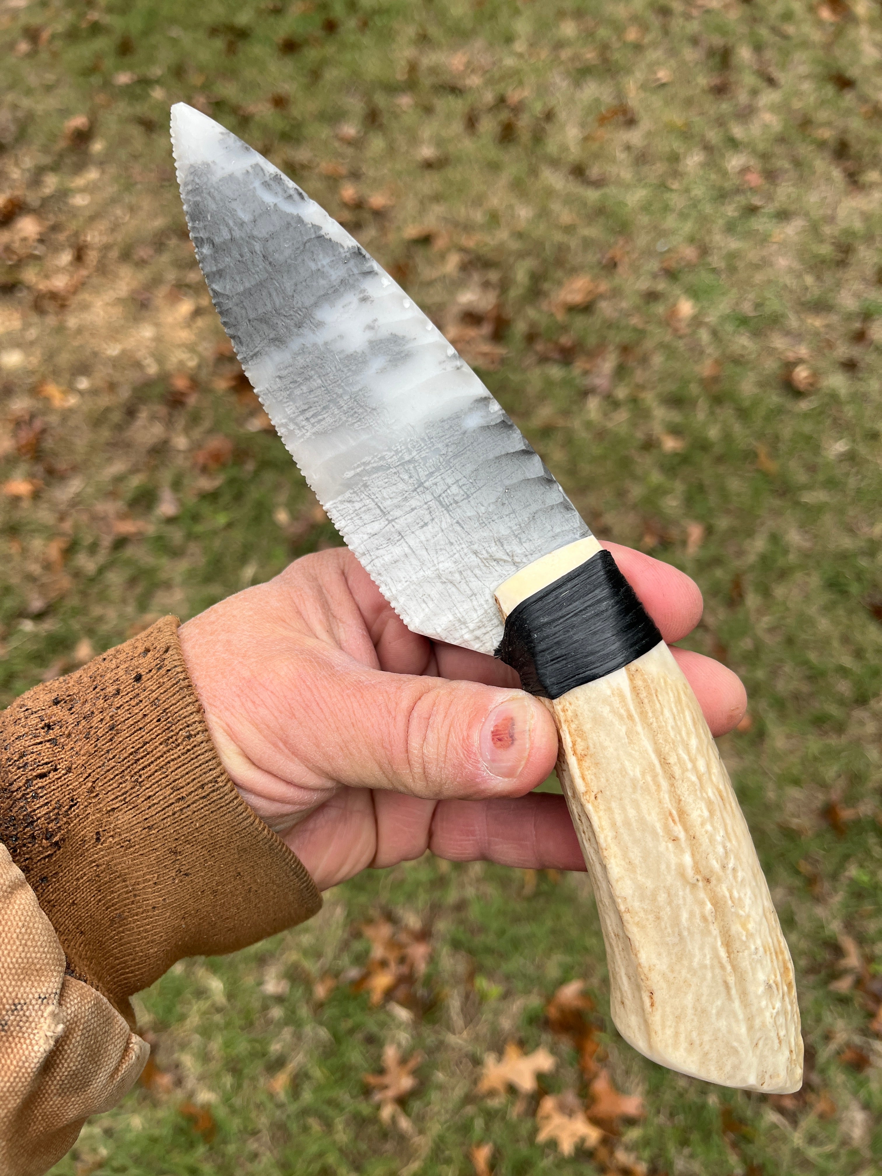 Novaculite knife #381 ￼
