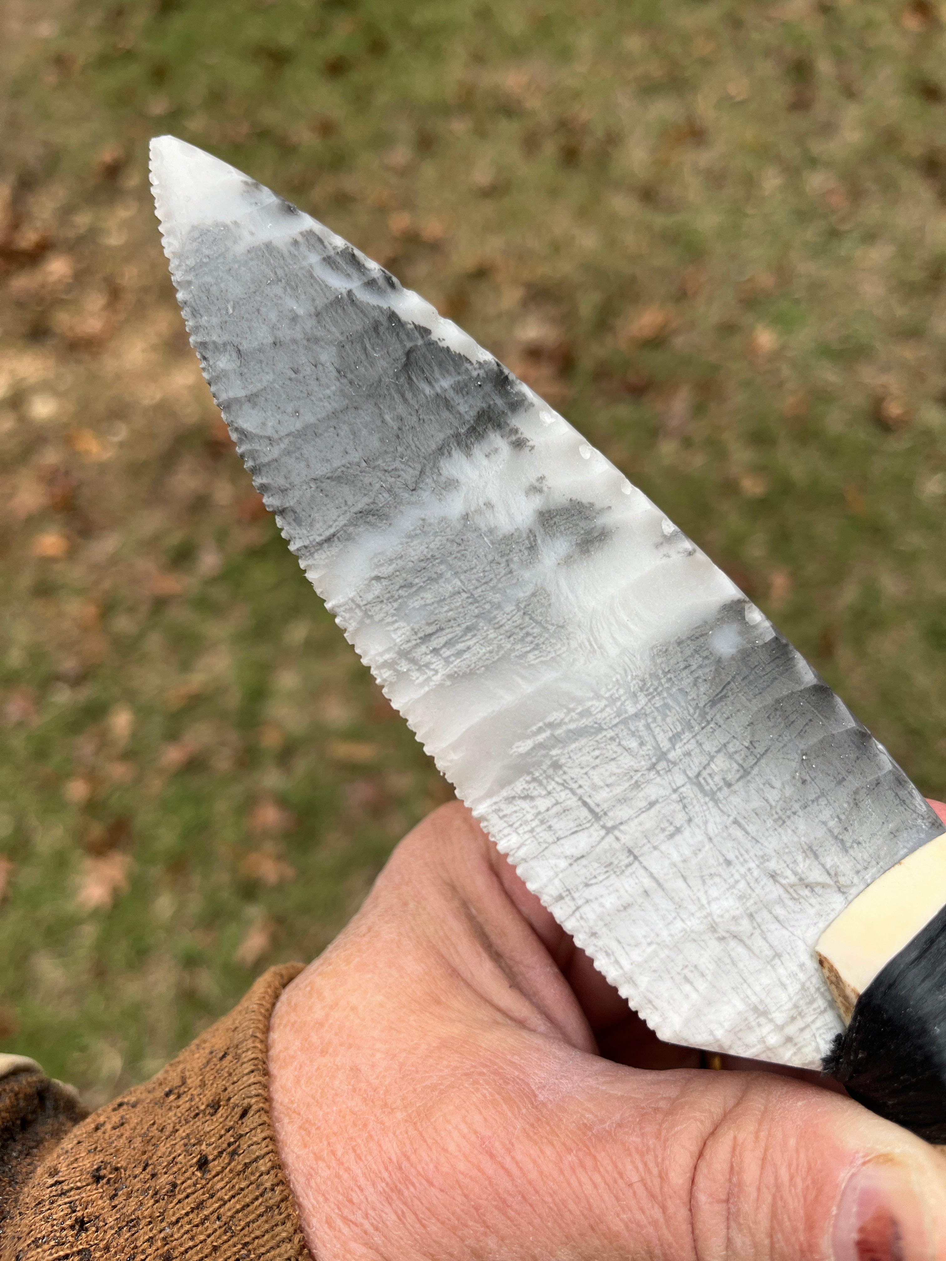 Novaculite knife #381 ￼