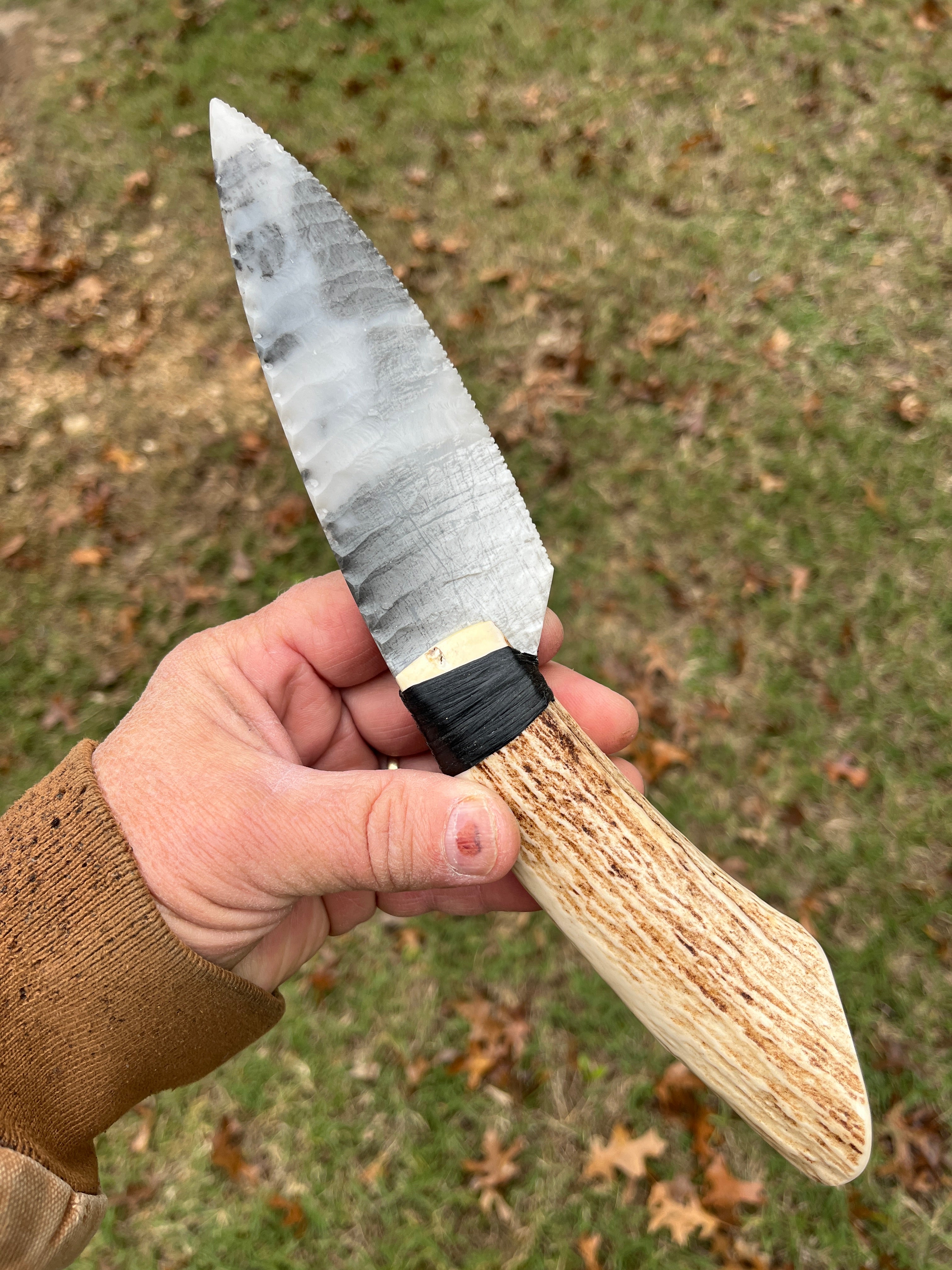 Novaculite knife #381 ￼