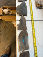 Small Georgetown flint slabs free shipping