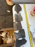 Small Georgetown flint slabs free shipping