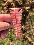 Mookaite corner notch point