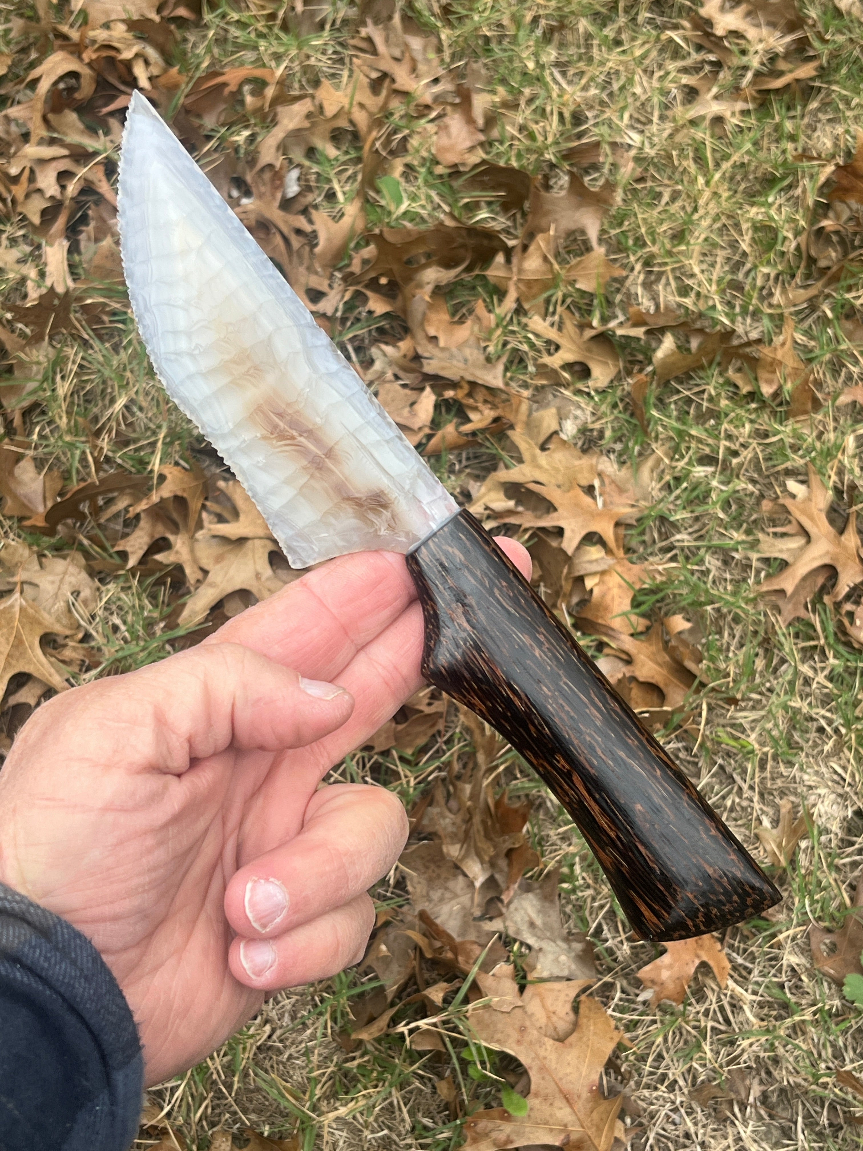 Brazilian agate knife #392