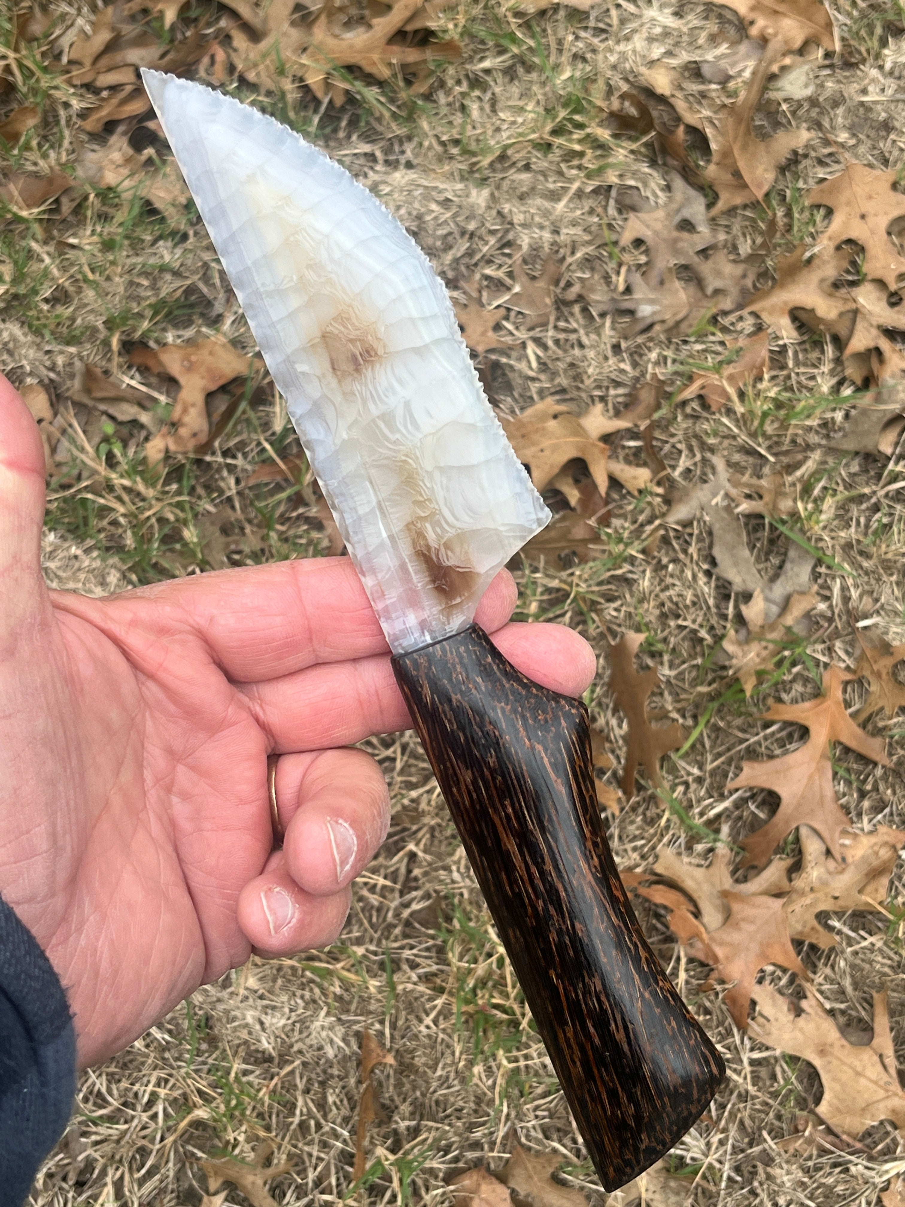 Brazilian agate knife #392